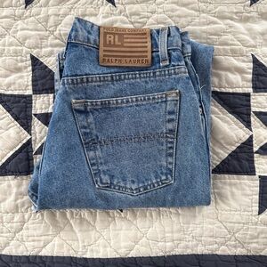 Perfect vintage Ralph Lauren blue jeans